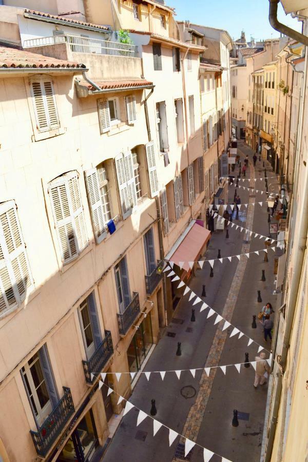 엑상프로방스 Lumineux Aix Plein Centre Avec Parking Prive Gratuit 아파트 외부 사진